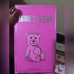 HONEY BEAR Pink Eau de Parfum - Bright Pink Packaging